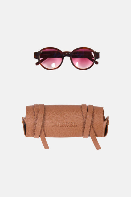 Lunettes de soleil - brun