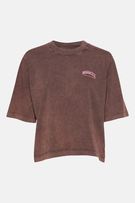 T-shirt à manches courtes - brun