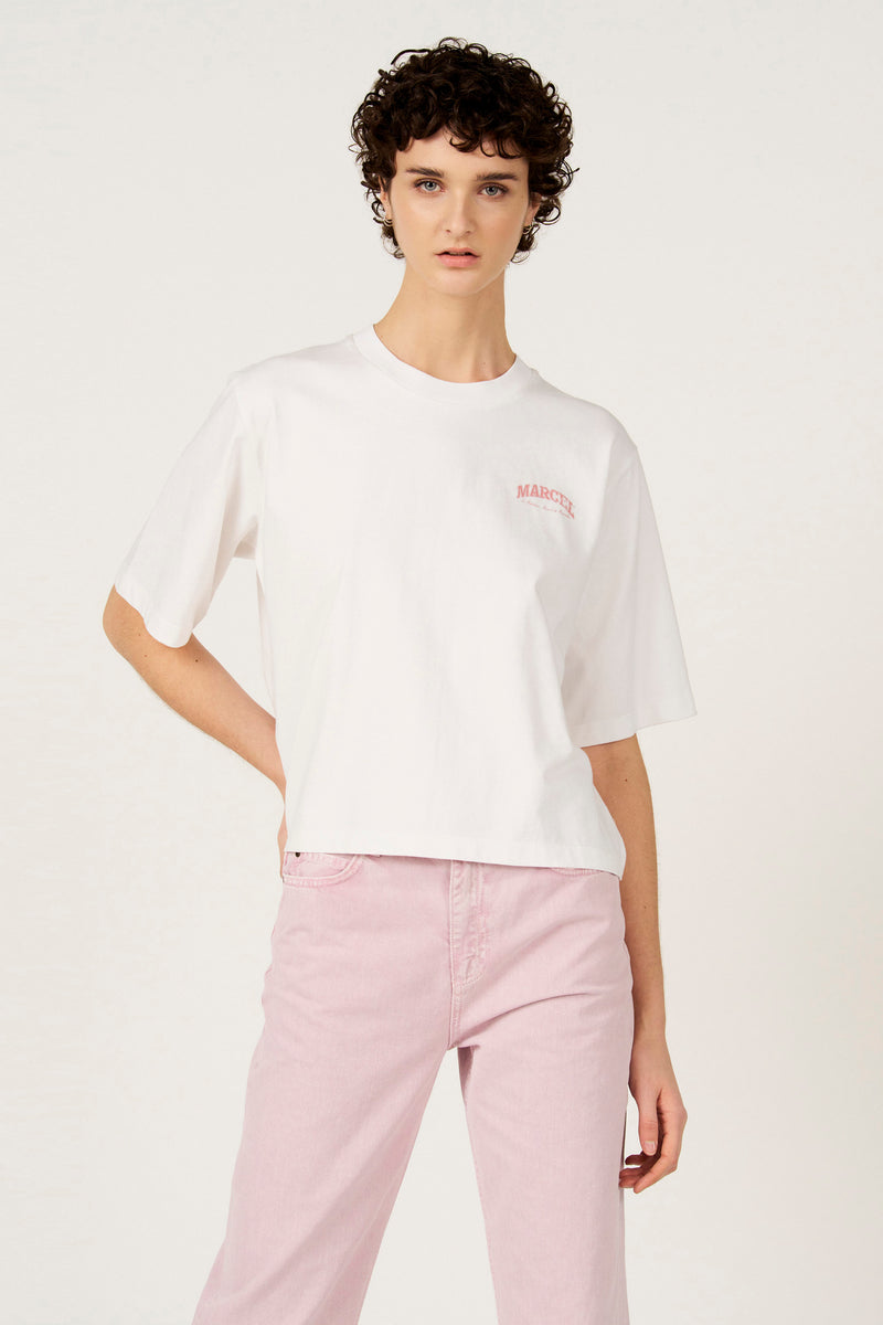 T-shirt à manches courtes - blanc