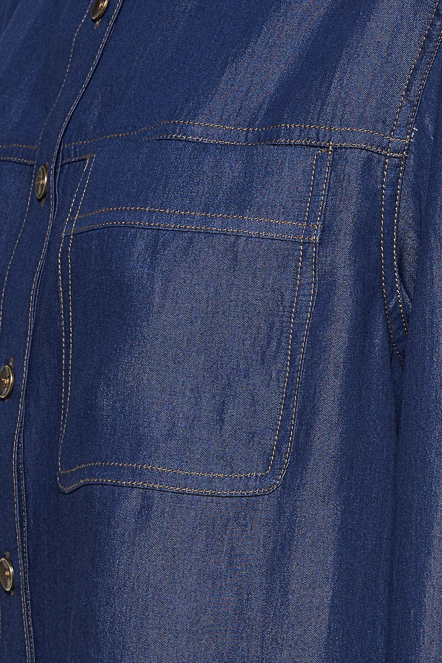 Chemise à manches longues - dark blue denim - Le Fabuleux Marcel de Bruxelles - 3