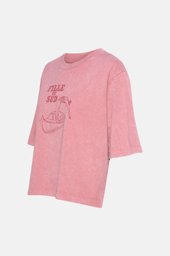 T-shirt à manches courtes - rose - Le Fabuleux Marcel de Bruxelles