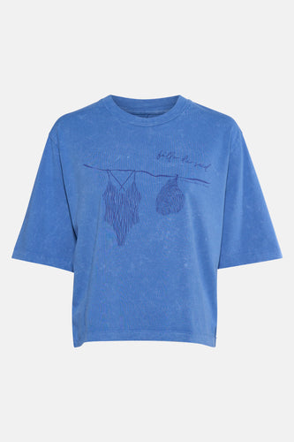 T-shirt à manches courtes - Bleu - Le Fabuleux Marcel de Bruxelles