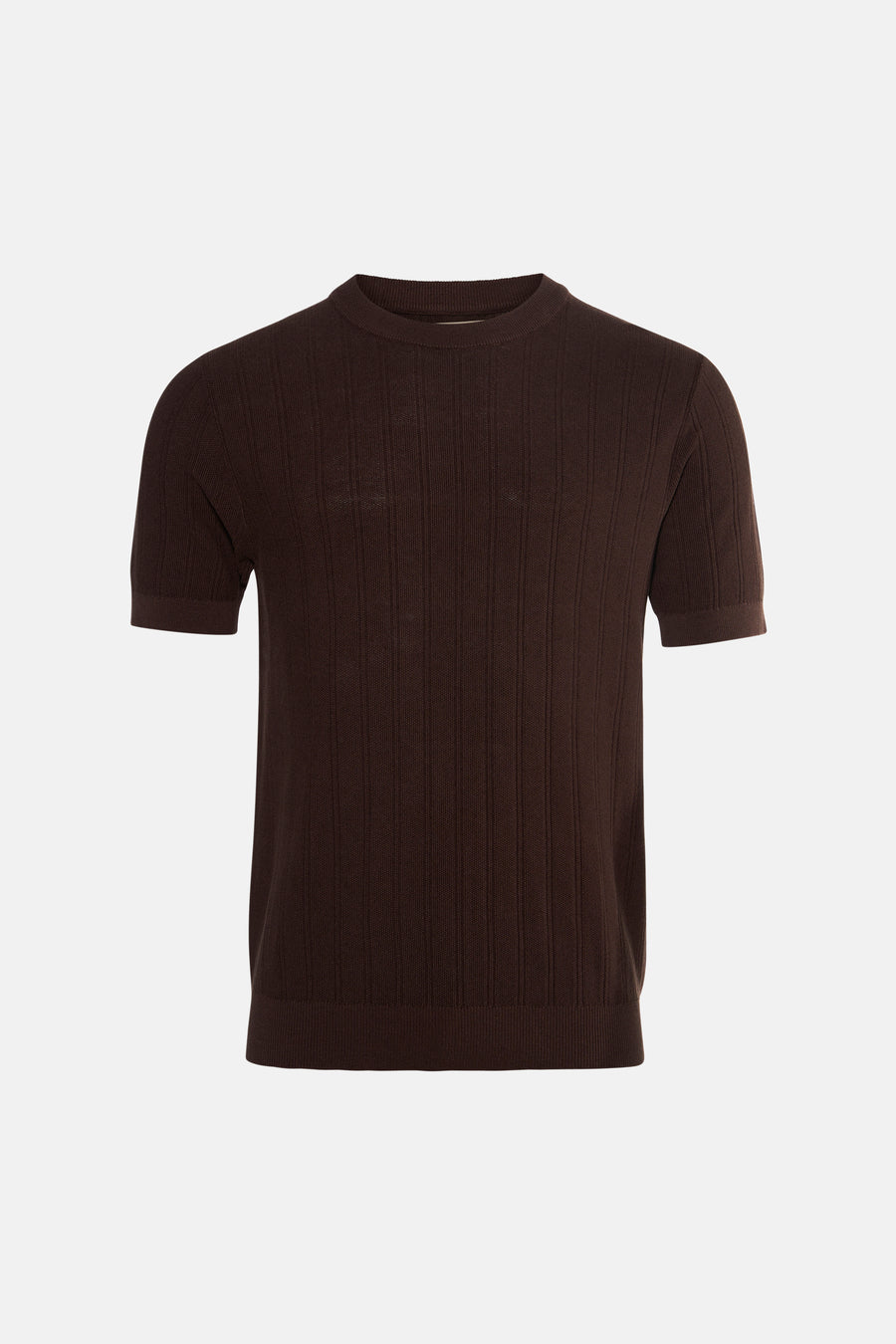 T-shirt à manches courtes - brun