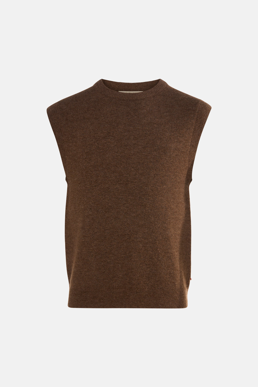 Pull sans manches - brun