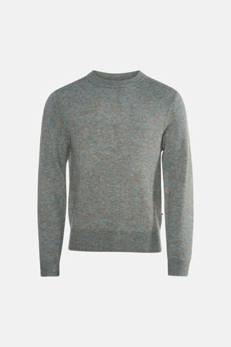 Pull col O - bleu