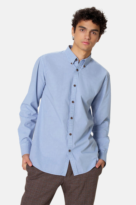 Chemise (manches longues) bleu - Le Fabuleux Marcel de Bruxelles