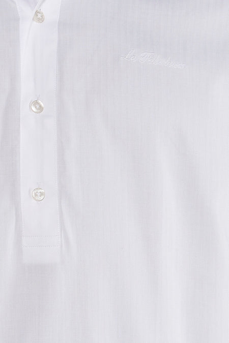 Chemise à manches longues - blanc