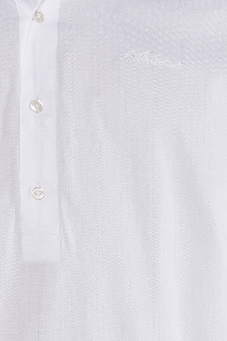 Chemise à manches longues - blanc