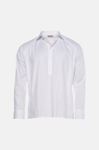 Chemise à manches longues - blanc