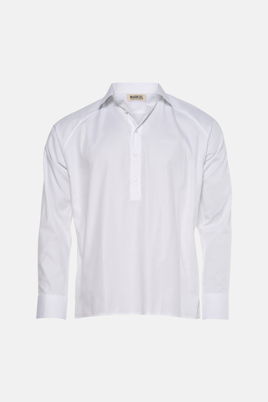 Chemise à manches longues - blanc