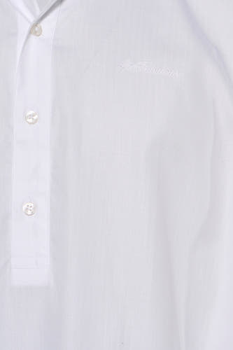 Chemise à manches longues - blanc