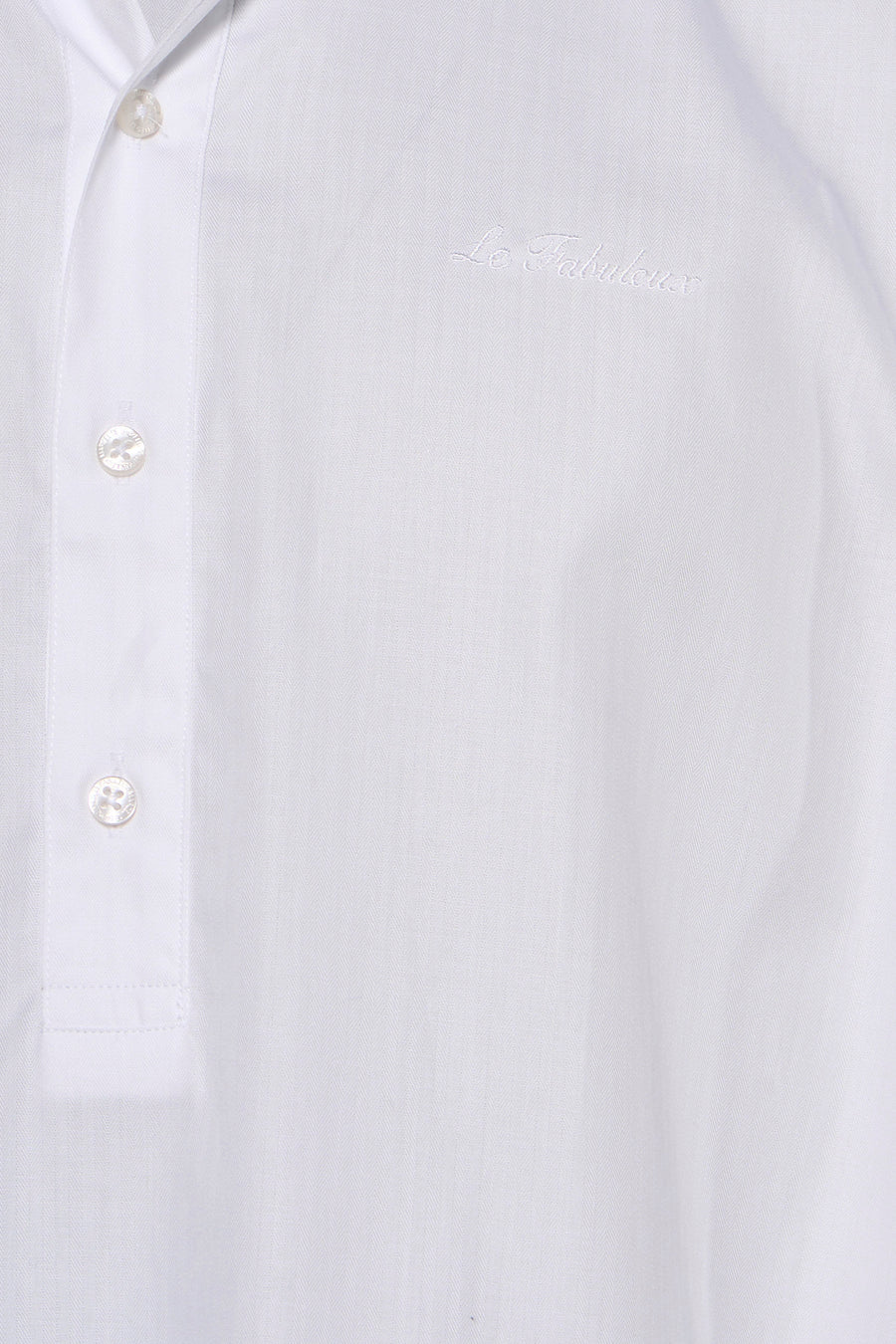 Chemise à manches longues - blanc