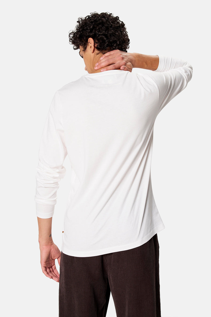 T-shirt à manches longues - blanc