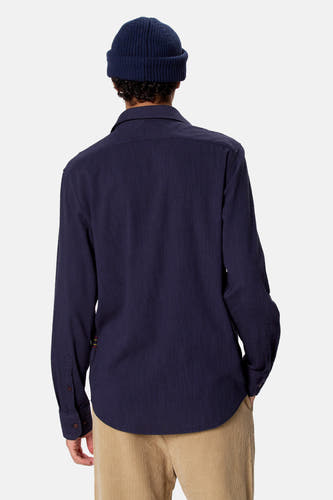 Chemise à manches longues - bleu