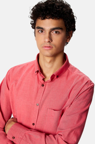 Chemise à manches longues - rouge