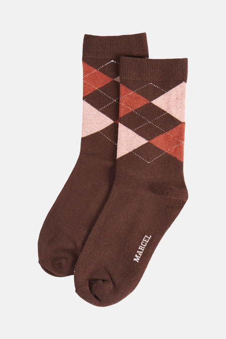 Chaussettes brun - Le Fabuleux Marcel de Bruxelles