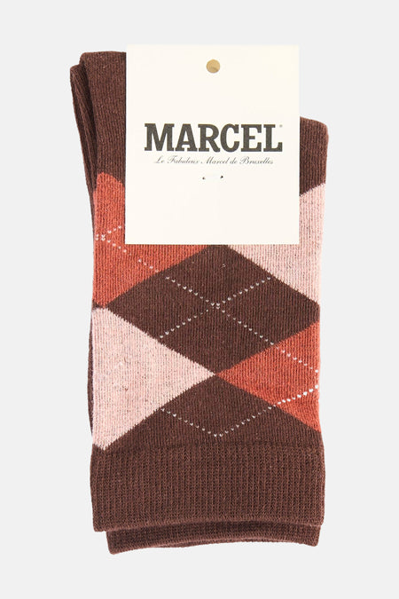 Chaussettes brun - Le Fabuleux Marcel de Bruxelles