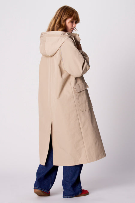 Veste longue - beige
