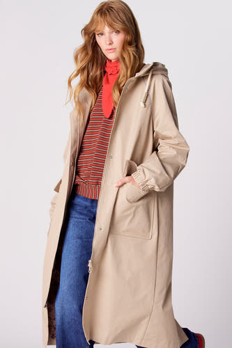 Veste longue - beige