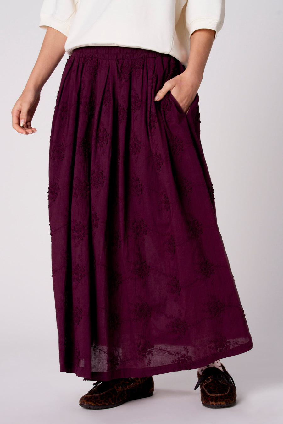 Jupe - Mauve