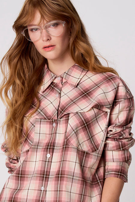 Chemise à manches longues - multicolore