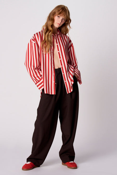 Chemise à manches longues - multicolore