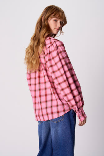Chemise à manches longues - Rose