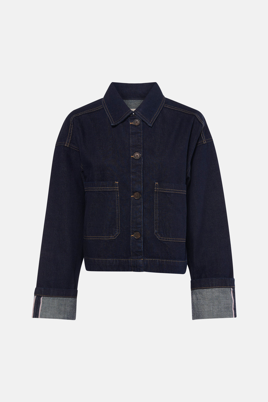 Vestes dark blue denim - Le Fabuleux Marcel de Bruxelles
