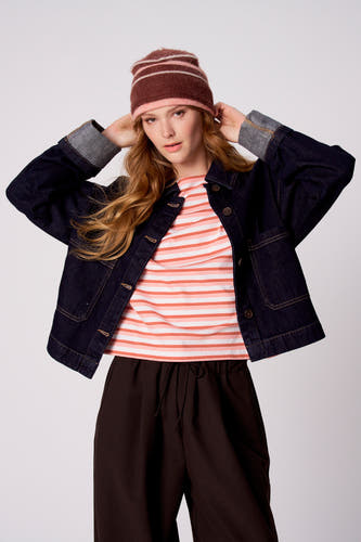 Veste - dark blue denim