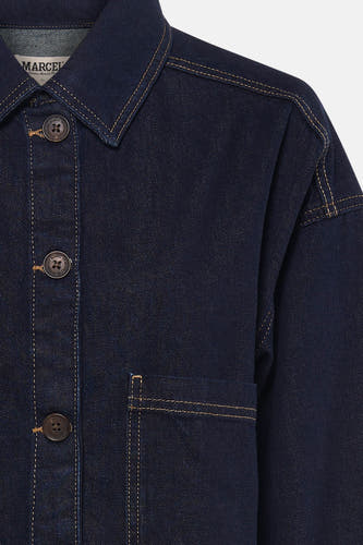 Vestes dark blue denim - Le Fabuleux Marcel de Bruxelles
