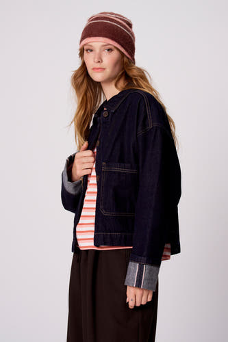 Veste - dark blue denim
