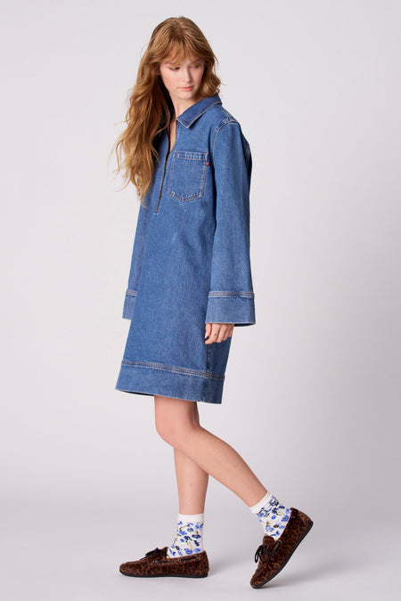 Robe - mid blue denim