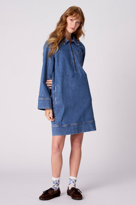 Robe - mid blue denim