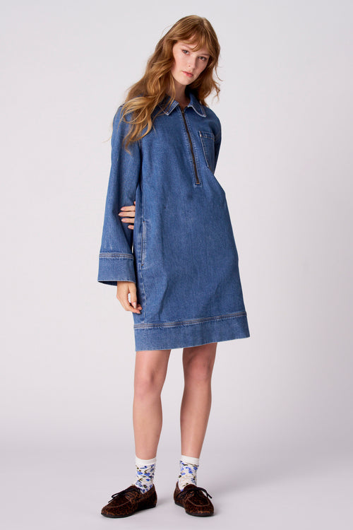 Robe - mid blue denim