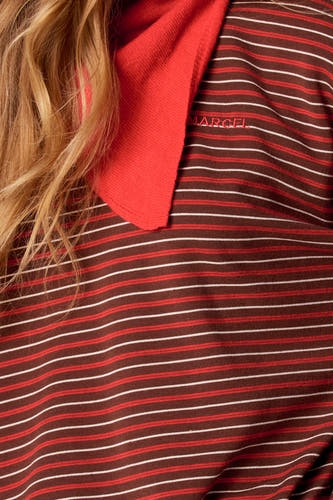 Sweat col O - multicolore