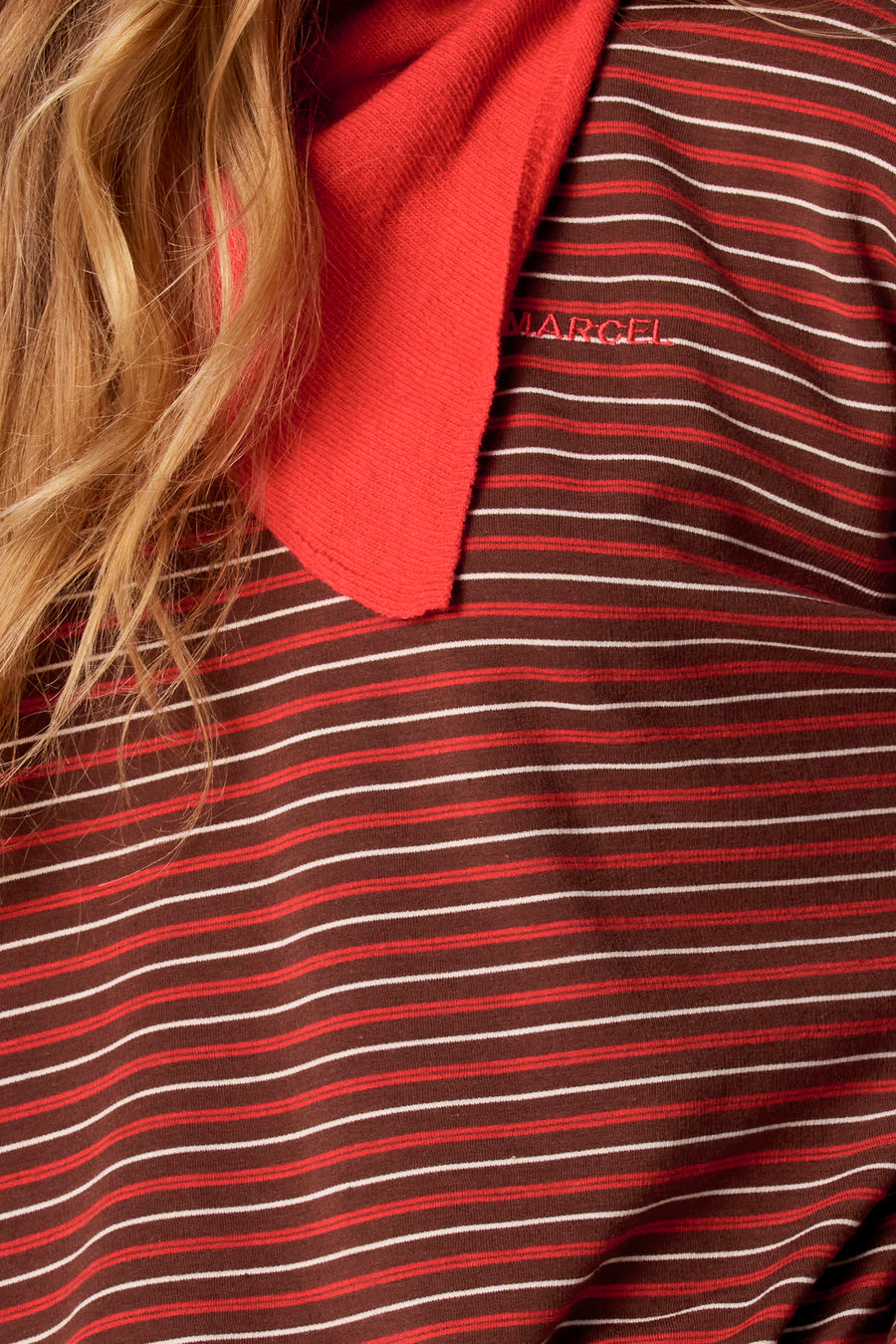 Sweat col O - multicolore