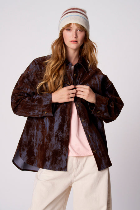 Pull col V - multicolore