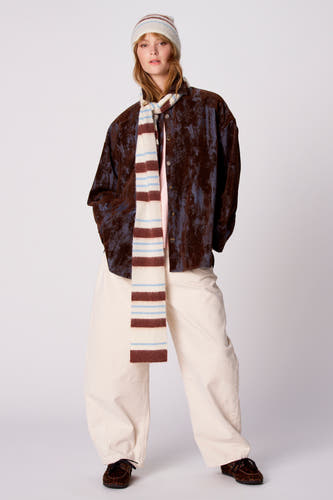 Pull col V - multicolore