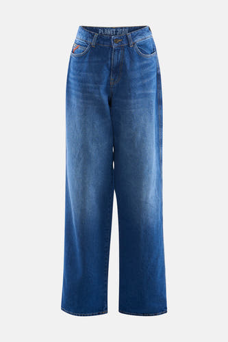 Jeans wide mid blue denim - Le Fabuleux Marcel de Bruxelles