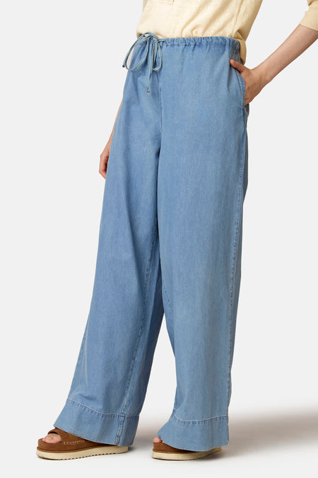 LE JEAN LOOSE - Light blue denim