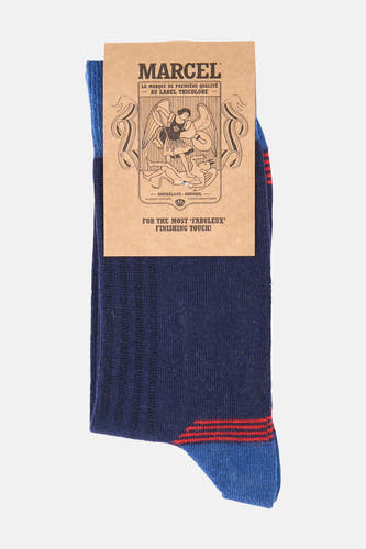 Chaussettes - bleu