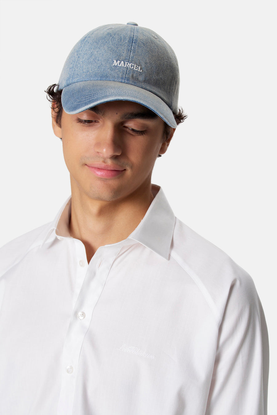Casquette - Light blue denim