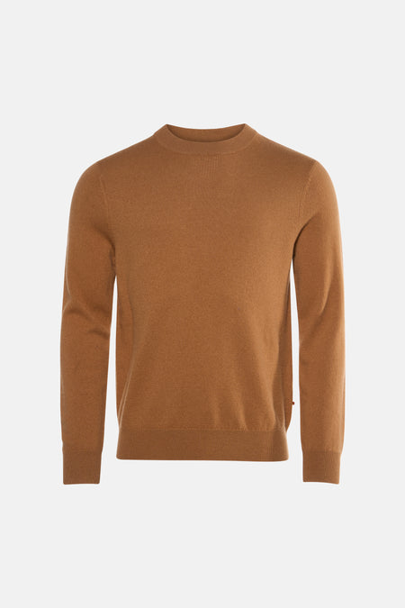 Pull col O - beige