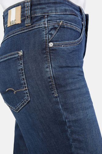 Jean &agrave; coupe droite - bleu