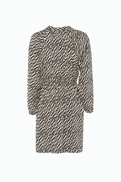 Robe &agrave; manches longues - noir