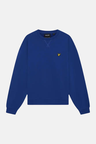 Sweat col O - bleu