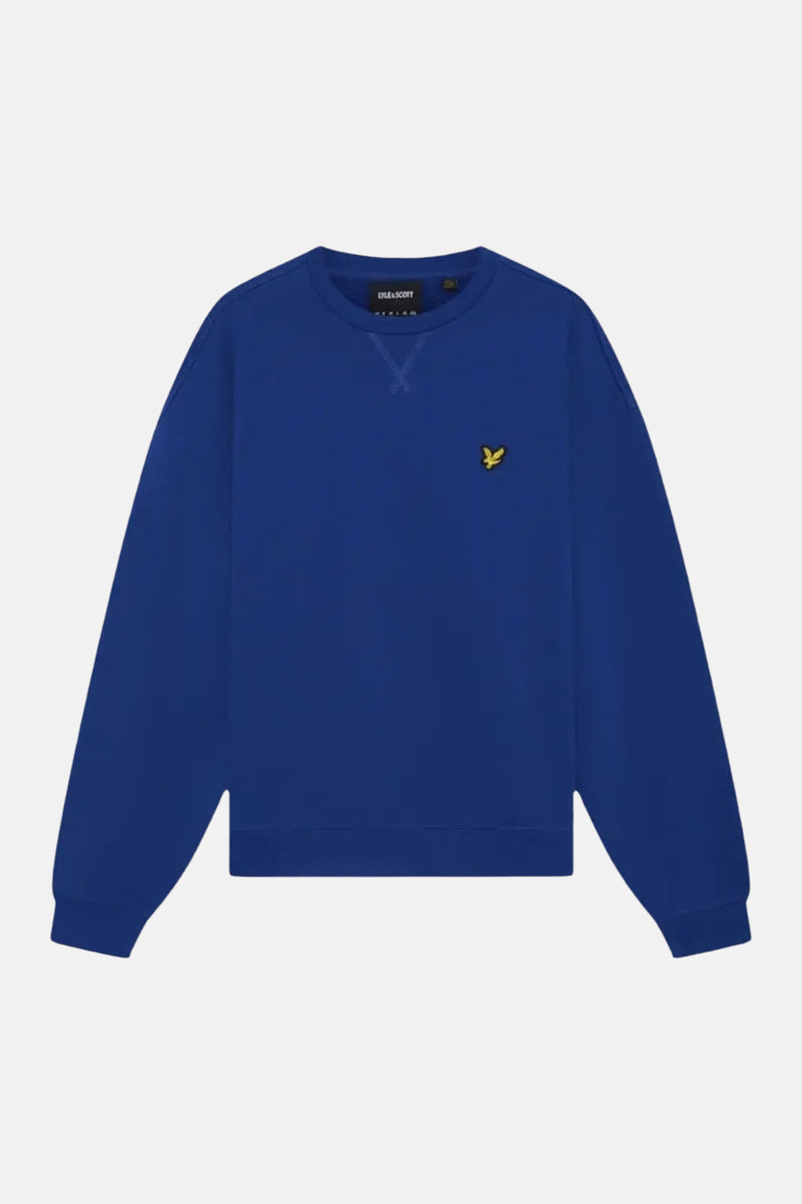 Sweat col O - bleu