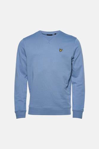 Sweat col O - bleu