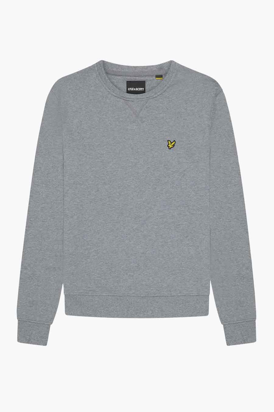Sweat col O gris - LYLE & SCOTT