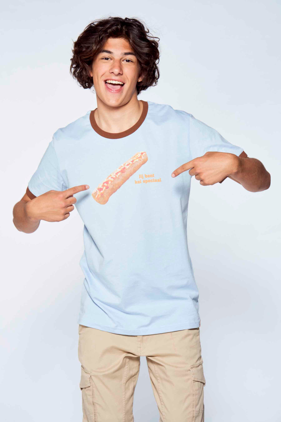 T-shirt Tu es un kei spécial - bleu